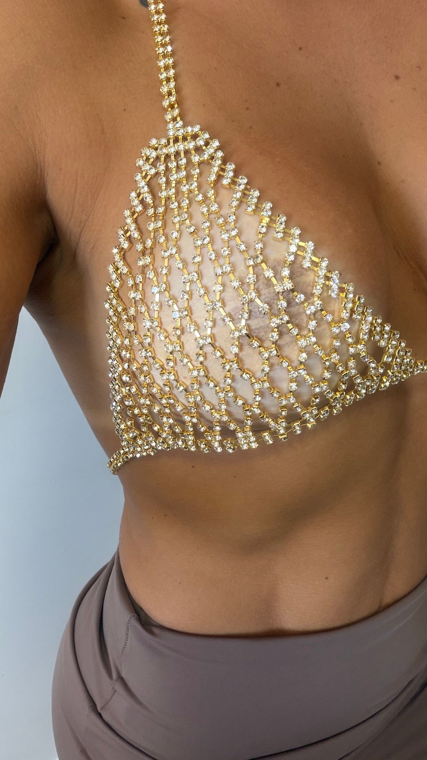 Top Cortininha Strass – Carnaval