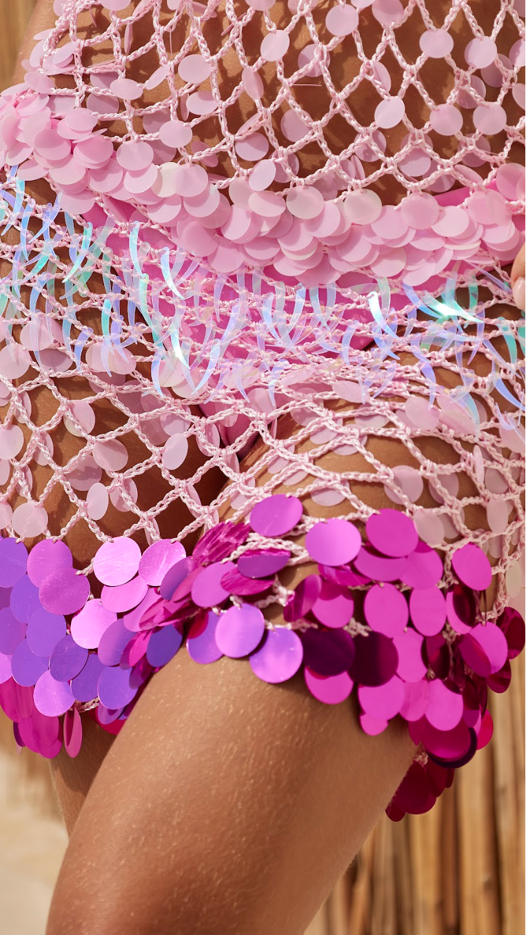 Vestido de crochê Bianca